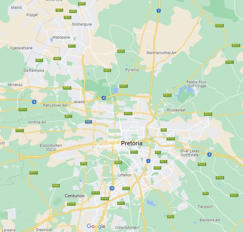 Pretoria_Map