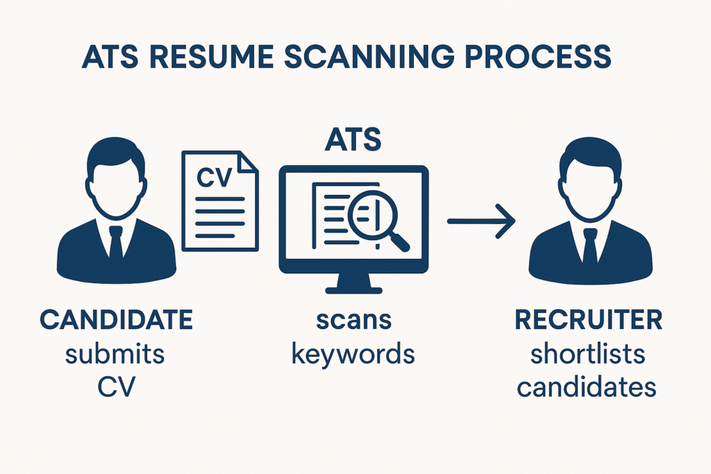 How Applicant Tracking Systems (ATS) scan CVs for keywords in 2025