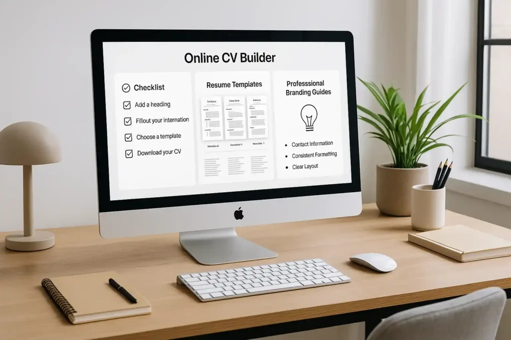 tools and services for executive CV writing