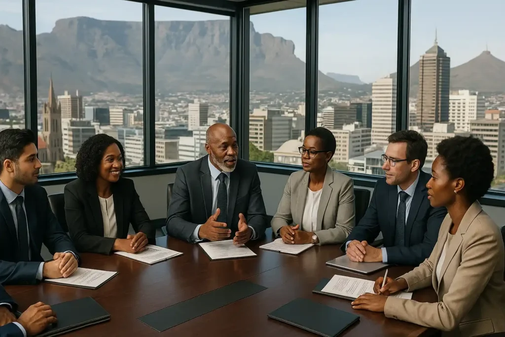 South African executive job market context