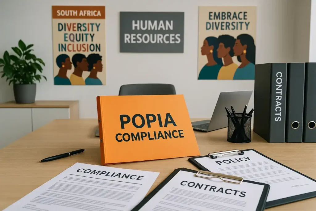 POPIA compliance in South African cover letters